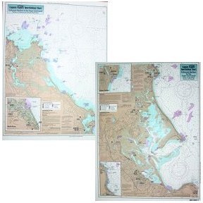 Captain Segull's Nautical Charts Cohasset Harbor to Manomet, MA
